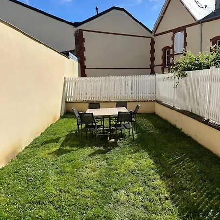 « Maison Sauge » Et Son Jardin Deauville Extérieur photo